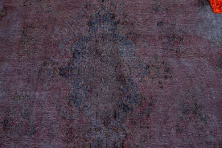 8' 8 x 13' 1 Hand Knotted Ultra Vintage Persian Wool Rug
