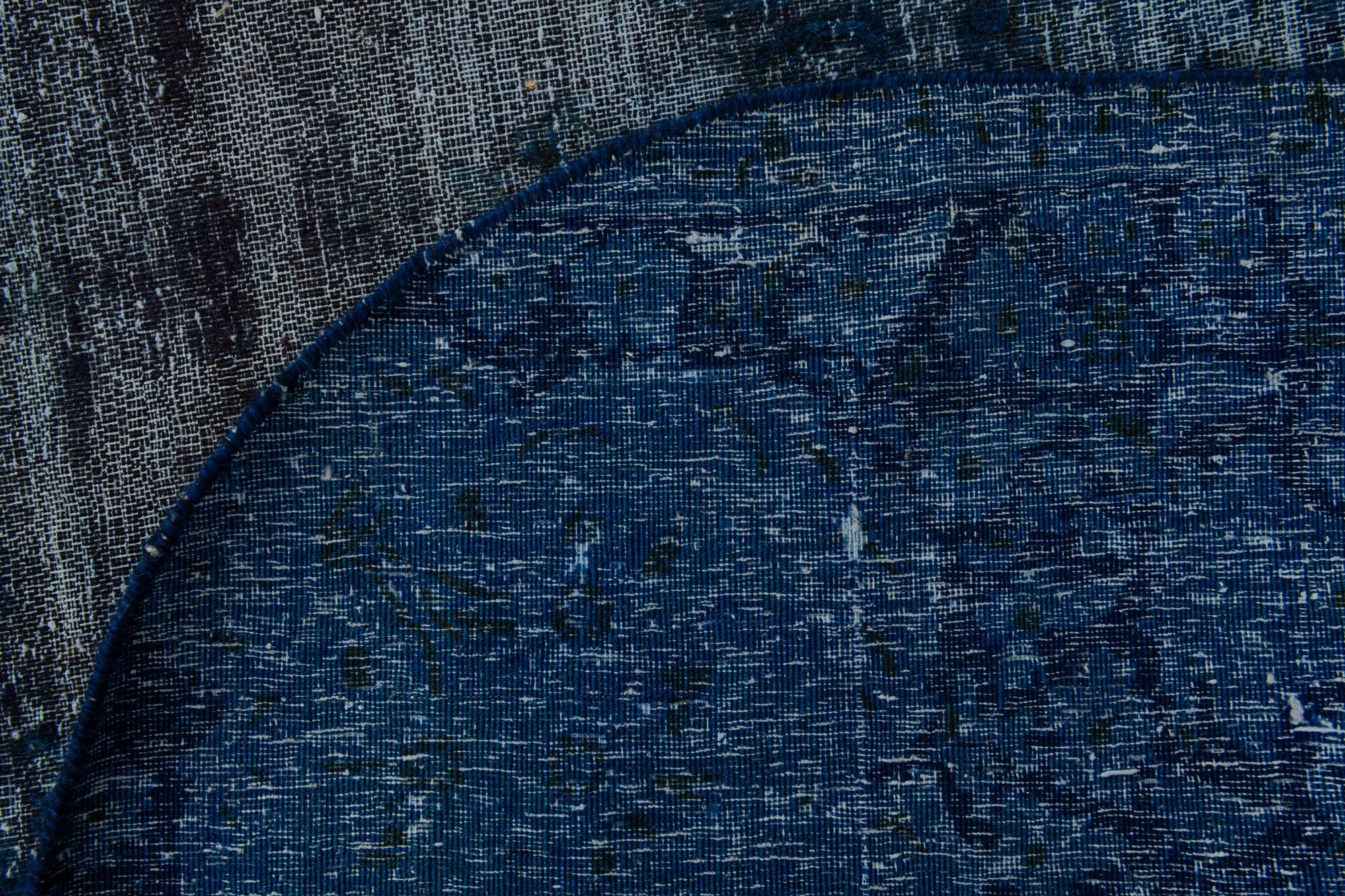 9' 8 x 13' 1 Hand Knotted Ultra Vintage Persian Wool Rug