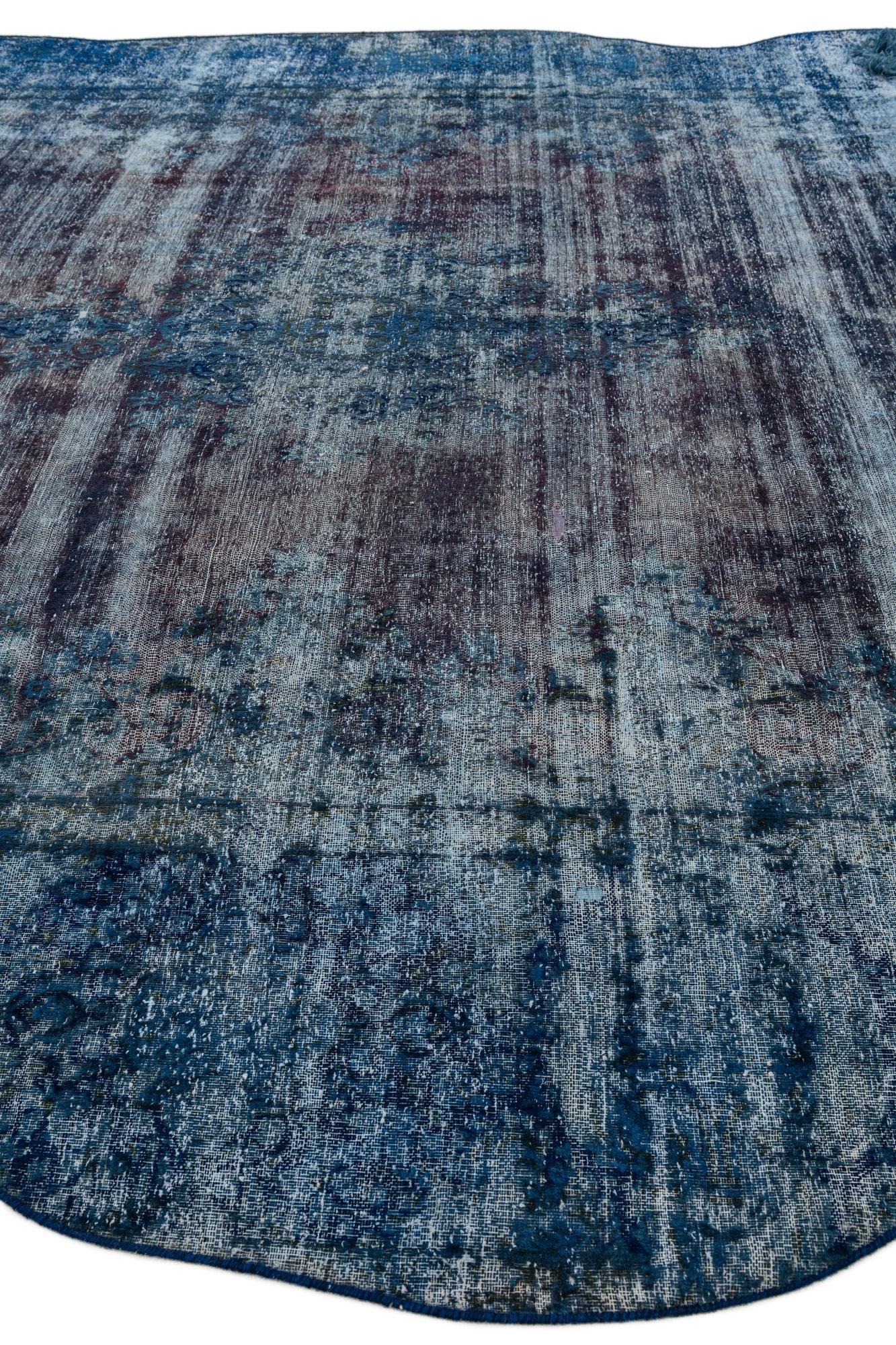 9' 8 x 13' 1 Hand Knotted Ultra Vintage Persian Wool Rug