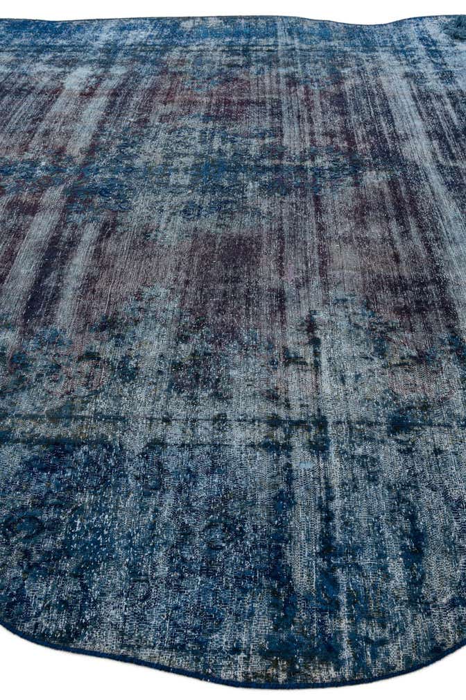 9' 8 x 13' 1 Hand Knotted Ultra Vintage Persian Wool Rug