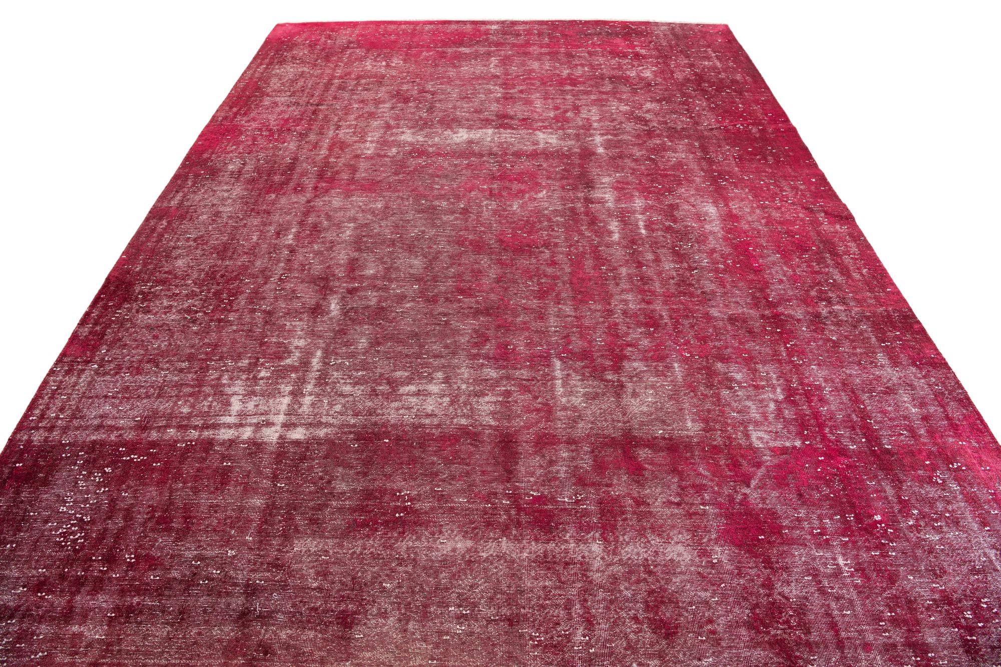 7' 10 x 11' Hand Knotted Ultra Vintage Persian Wool Rug