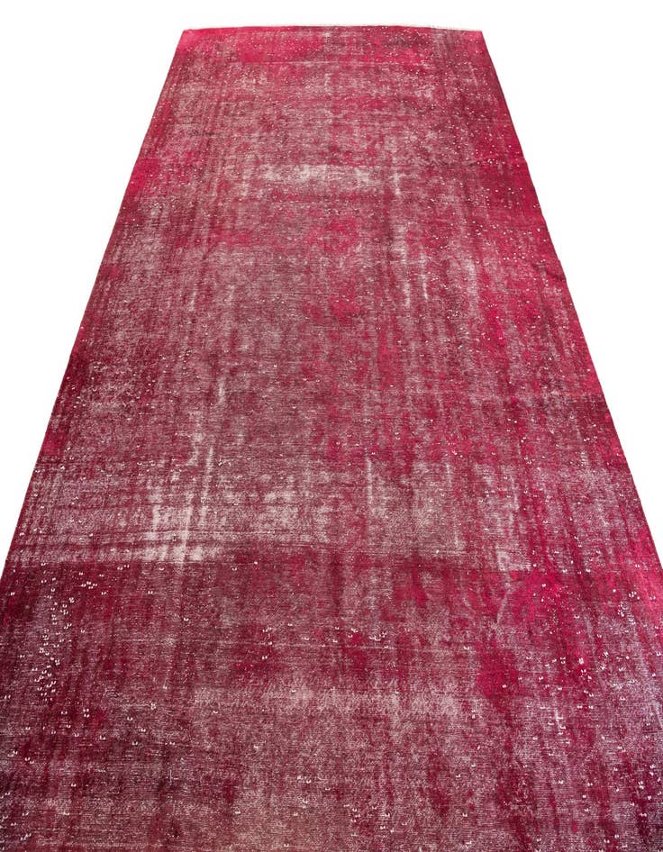 Detail image of 7' 10 x 11'  Hand Knotted Ultra Vintage Persian Wool Rug