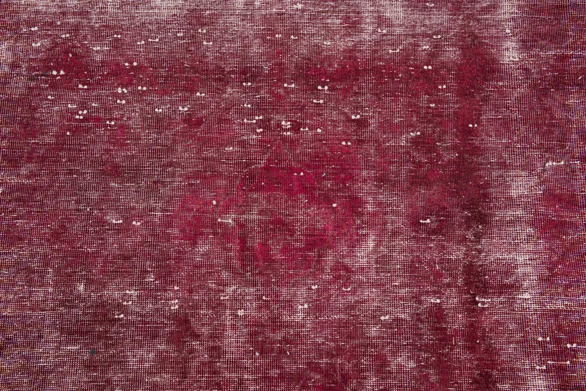 7' 10 x 11' Hand Knotted Ultra Vintage Persian Wool Rug