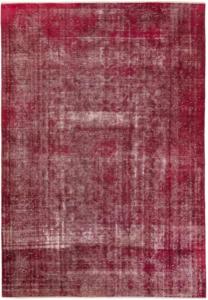 7' 10 x 11' Hand Knotted Ultra Vintage Persian Wool Rug