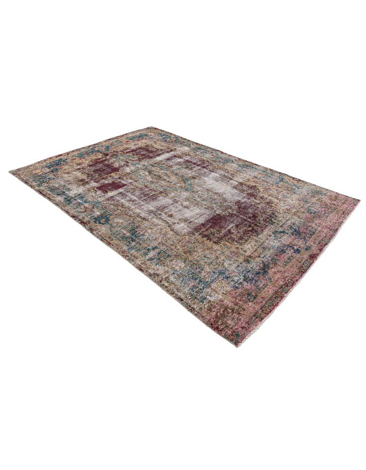 Detail image of 6' x 9' 3 Hand Knotted Ultra Vintage Persian Wool Rug