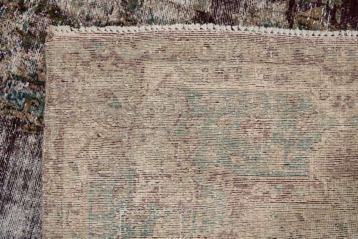 6' x 9' 3 Hand Knotted Ultra Vintage Persian Wool Rug