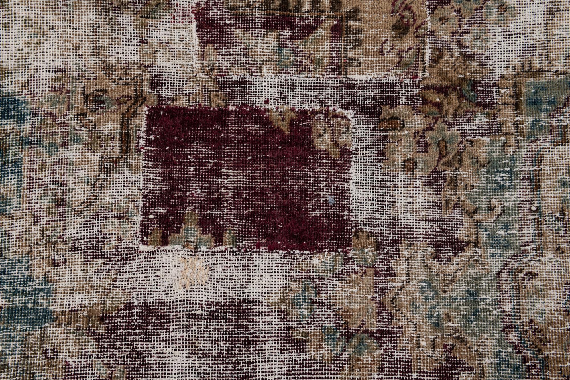 6' x 9' 3 Hand Knotted Ultra Vintage Persian Wool Rug
