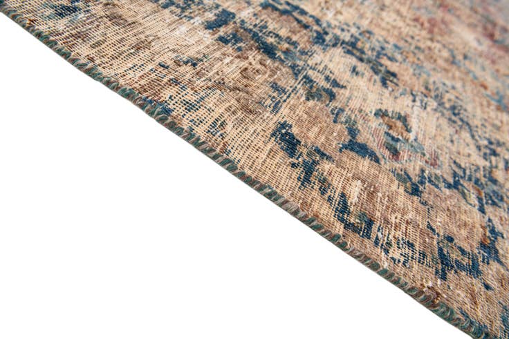 Detail image of 9' 7 x 12' 10 Hand Knotted Ultra Vintage Persian Wool Rug