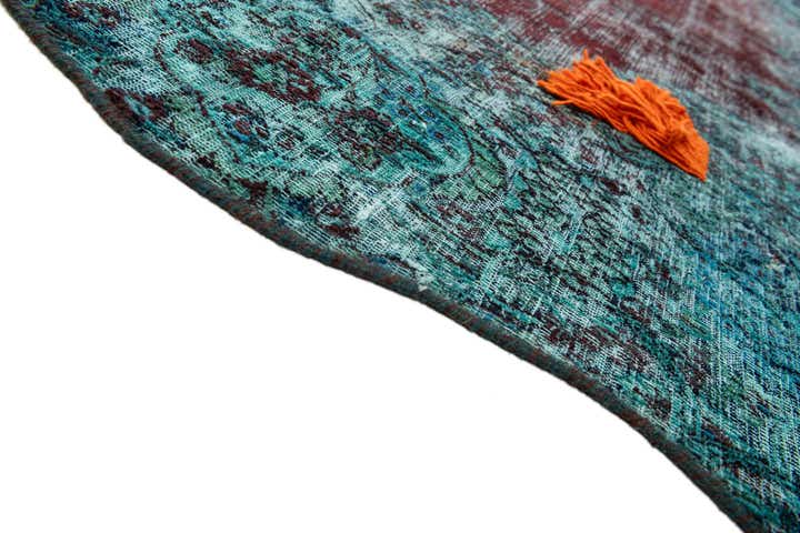 10' 1 x 13' 5 Hand Knotted Ultra Vintage Persian Wool Rug