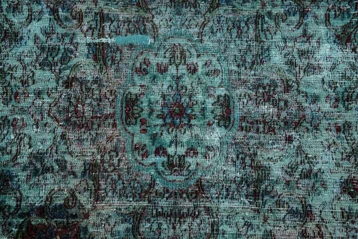 10' 1 x 13' 5 Hand Knotted Ultra Vintage Persian Wool Rug