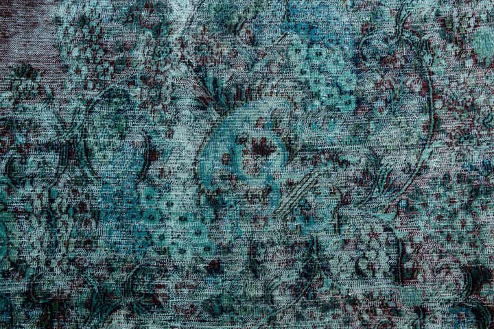 10' 1 x 13' 5 Hand Knotted Ultra Vintage Persian Wool Rug