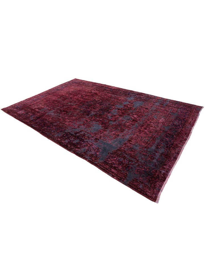 Detail image of 6' 9 x 10' 3 Hand Knotted Ultra Vintage Persian Wool Rug