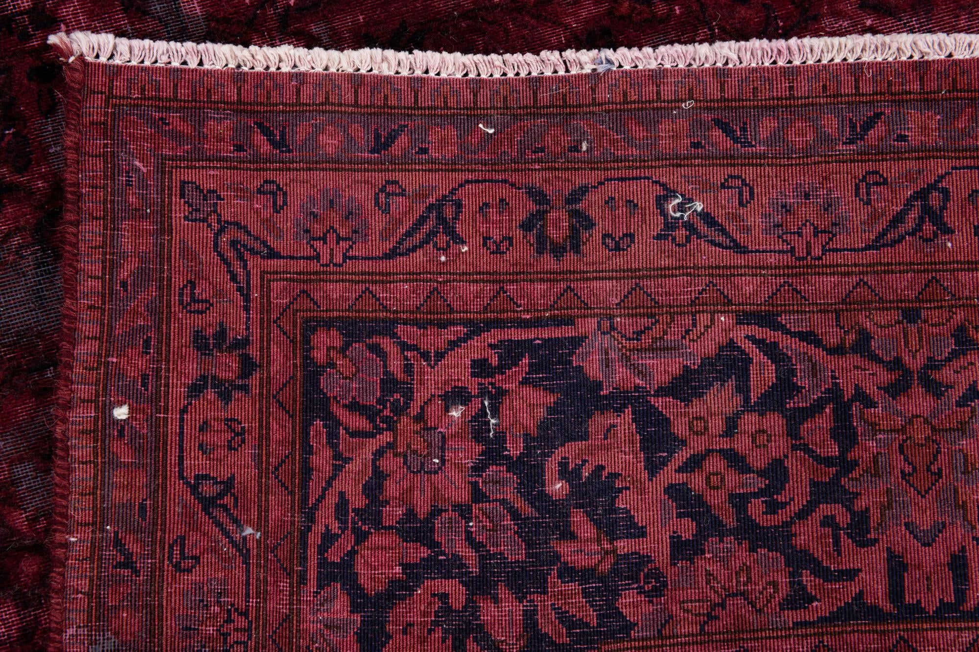 6' 9 x 10' 3 Hand Knotted Ultra Vintage Persian Wool Rug