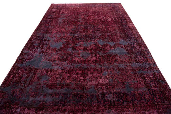 6' 9 x 10' 3 Hand Knotted Ultra Vintage Persian Wool Rug