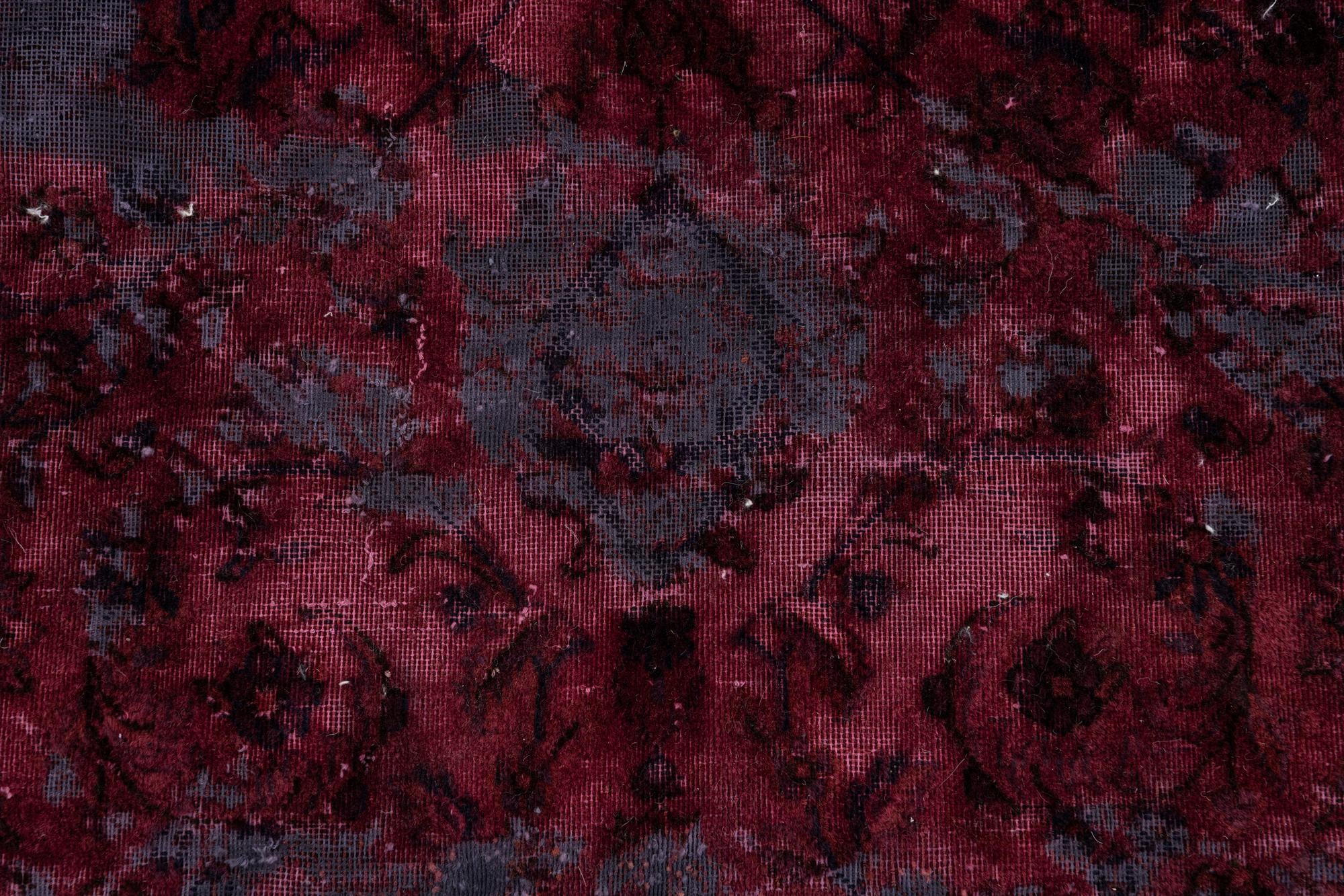 6' 9 x 10' 3 Hand Knotted Ultra Vintage Persian Wool Rug