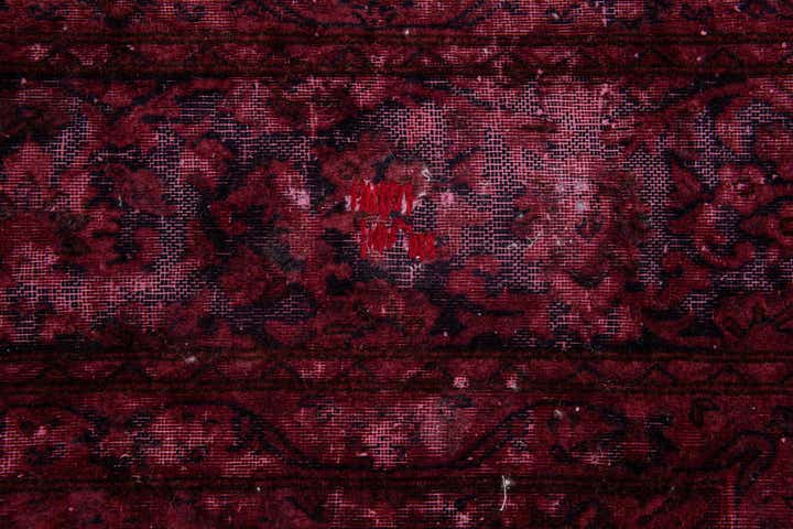 6' 9 x 10' 3 Hand Knotted Ultra Vintage Persian Wool Rug