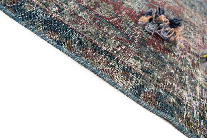 6' 4 x 9' 10 Hand Knotted Ultra Vintage Persian Wool Rug