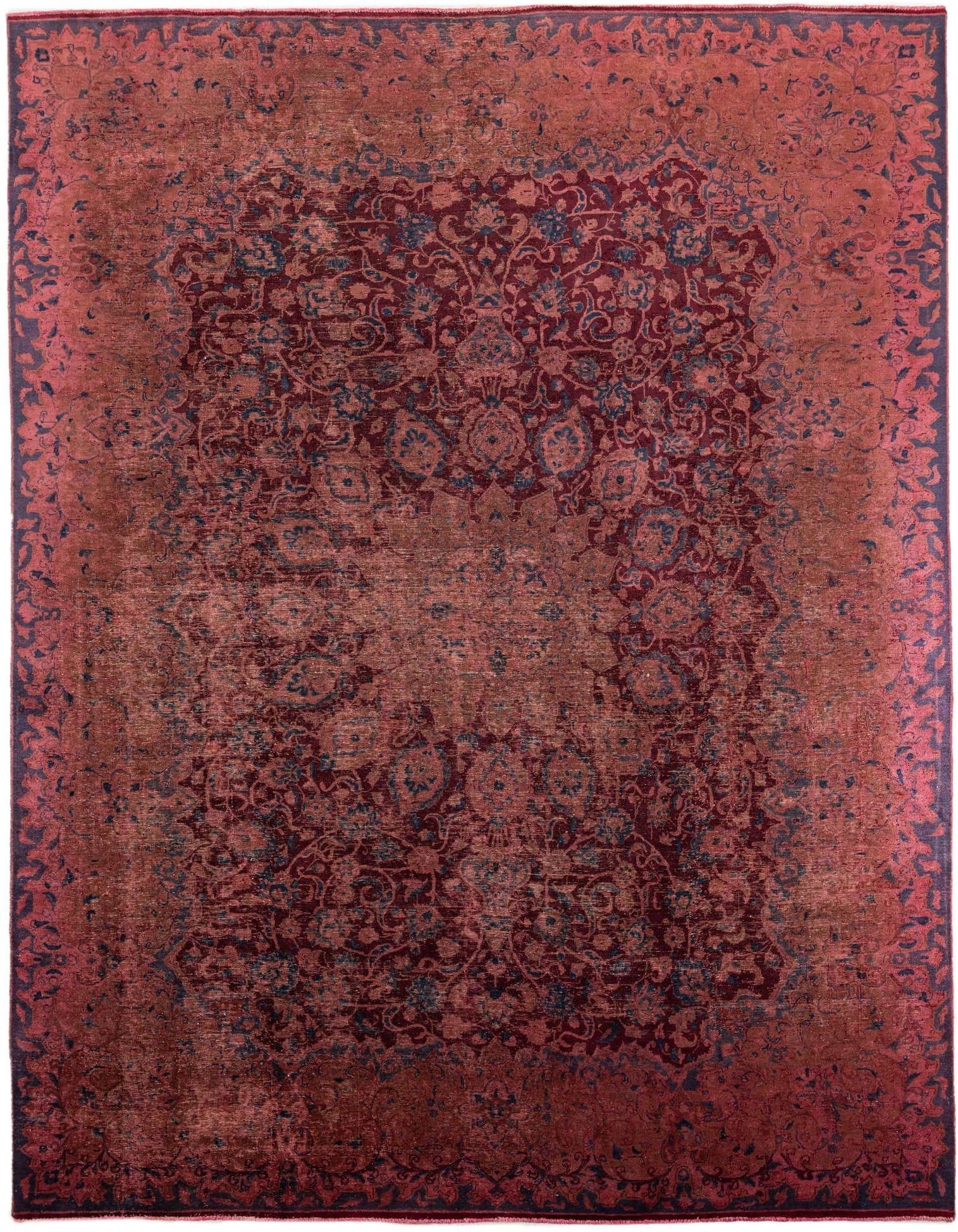 Primary image 9' 4 x 12' 4  Hand Knotted Ultra Vintage Persian Wool Rug