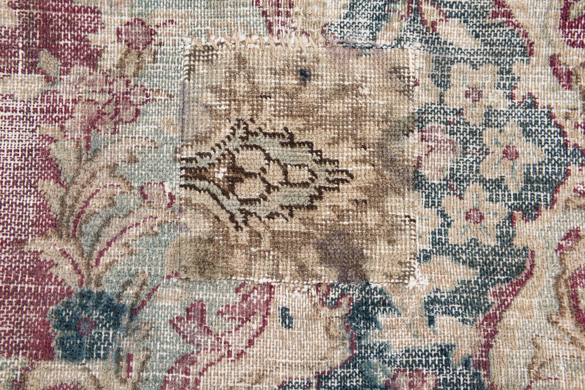 6' 6 x 9' 3 Hand Knotted Ultra Vintage Persian Wool Rug