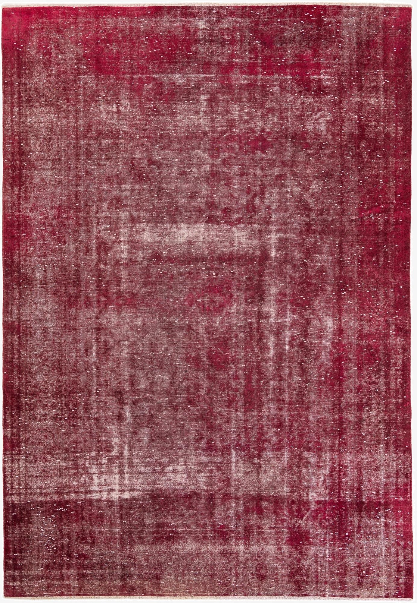 7' 10 x 11'  Hand Knotted Ultra Vintage Persian Wool Rug