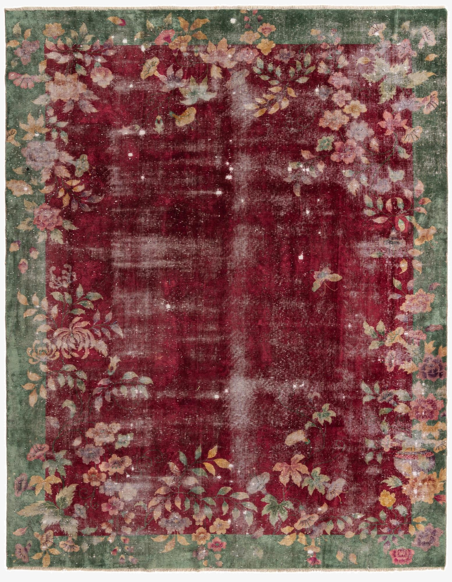 Primary image 8' 5 x 10' 10  Hand Knotted Ultra Vintage Persian Wool Rug