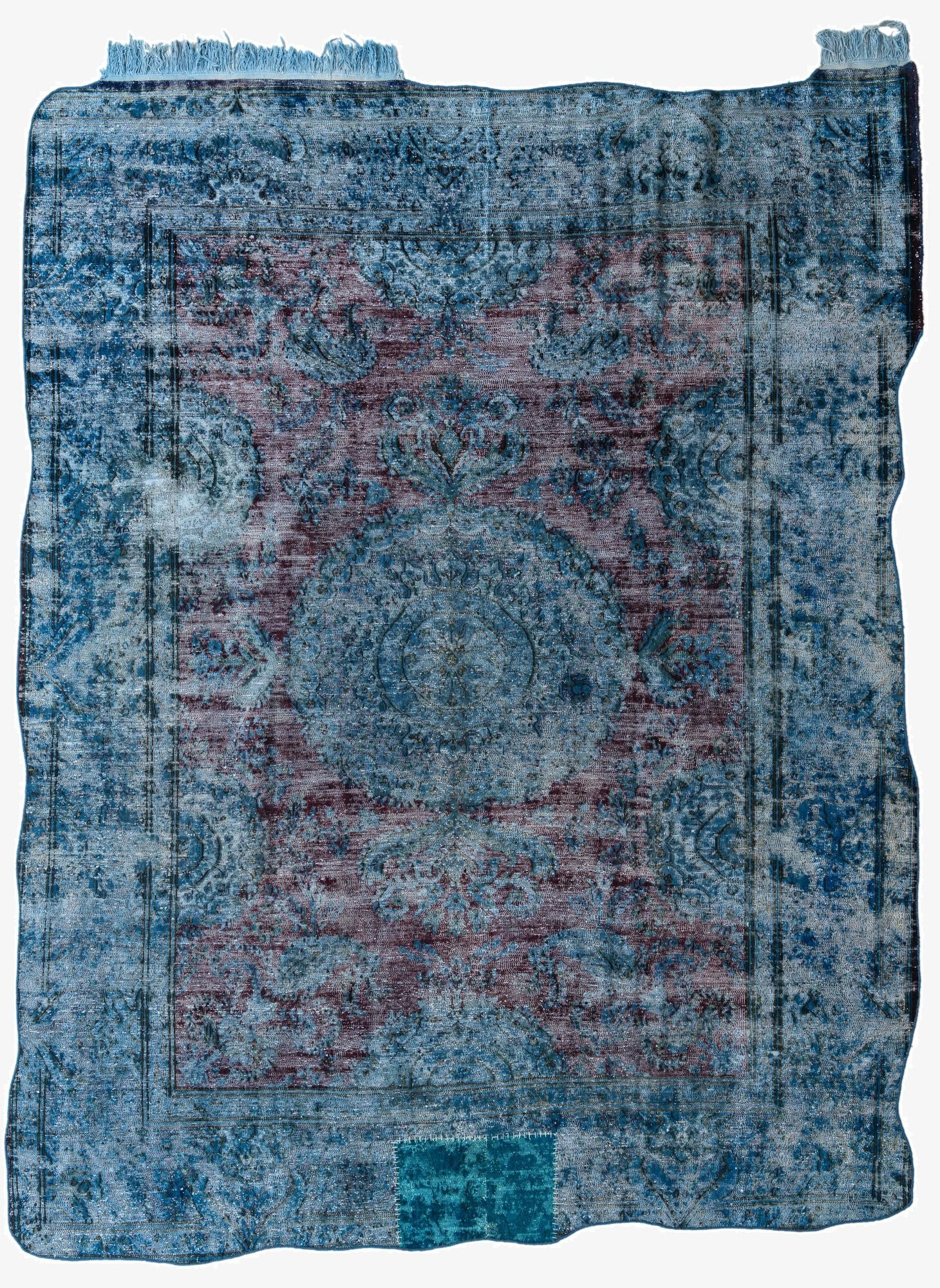 Primary image 9' 1 x 11' 9  Hand Knotted Ultra Vintage Persian Wool Rug