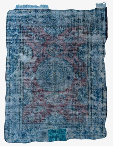 9' 1 x 11' 9 Hand Knotted Ultra Vintage Persian Wool Rug