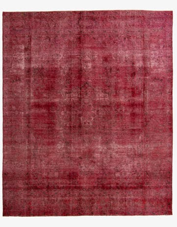 9' 7 x 11' 7 Hand Knotted Ultra Vintage Persian Wool Rug