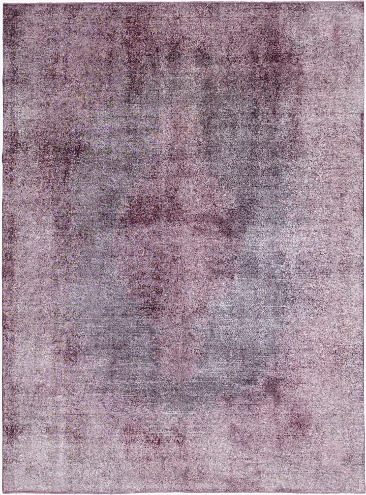 9' 9 x 13' 2  Hand Knotted Ultra Vintage Persian Wool Rug