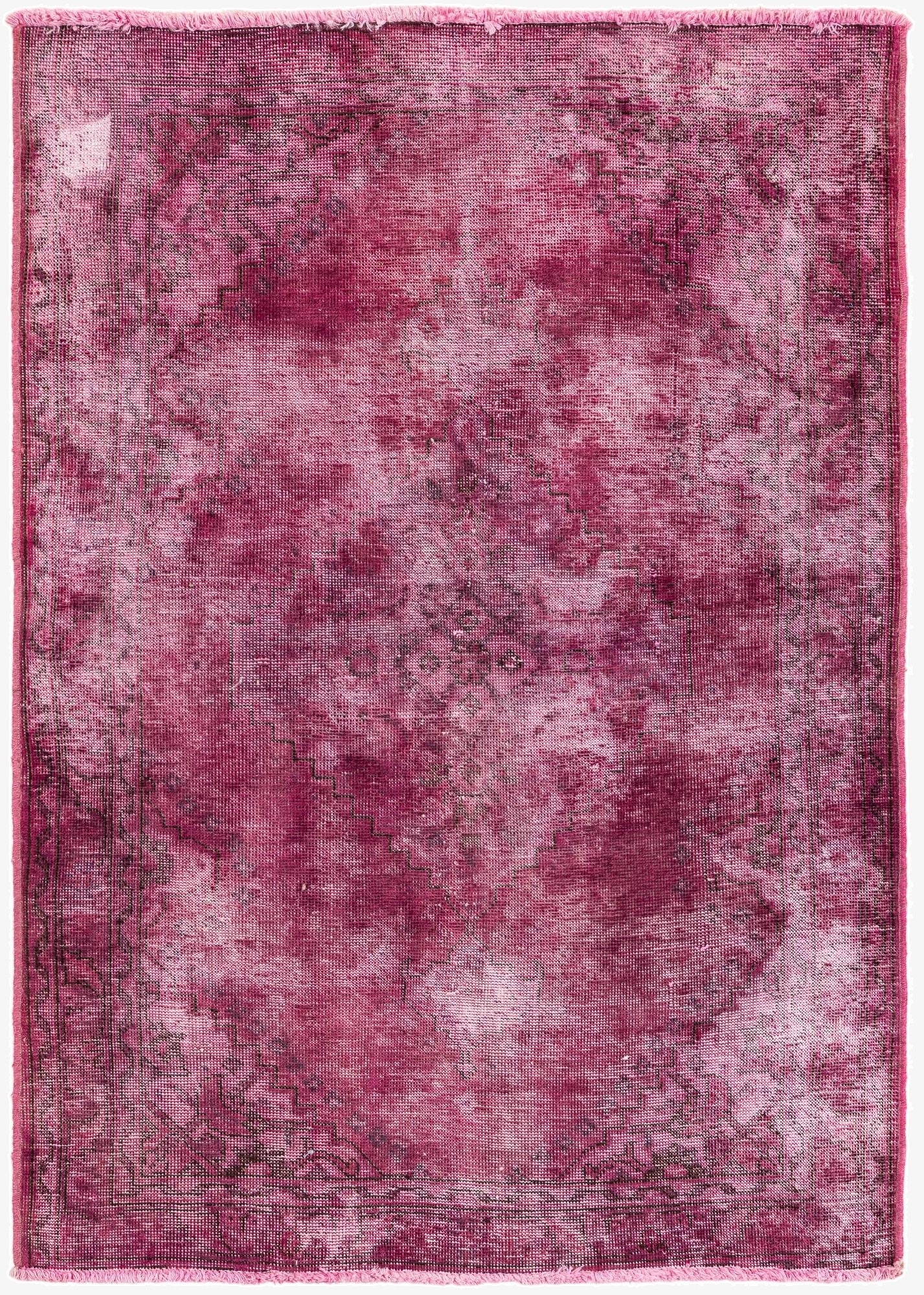 Primary image 3' 2 x 4' 8  Hand Knotted Ultra Vintage Persian Wool Rug