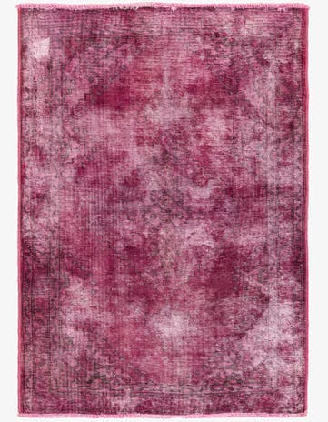 3' 2 x 4' 8 Hand Knotted Ultra Vintage Persian Wool Rug