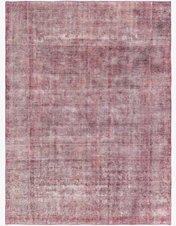 8' 8 x 11' 9 Hand Knotted Ultra Vintage Persian Wool Rug