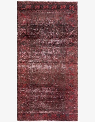 3' x 5' 8 Hand Knotted Ultra Vintage Persian Wool Rug