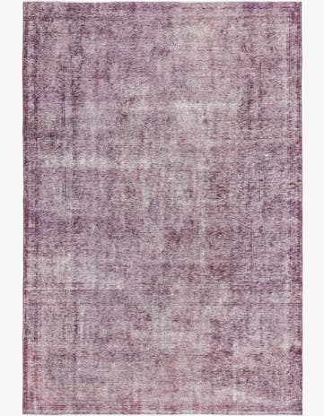 6' 6 x 9' 7 Hand Knotted Ultra Vintage Persian Wool Rug