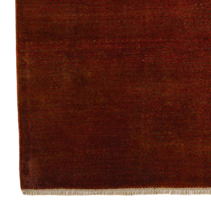 Detail image of 4' 1 x 6' Hand Knotted Ziegler Modern Rug
