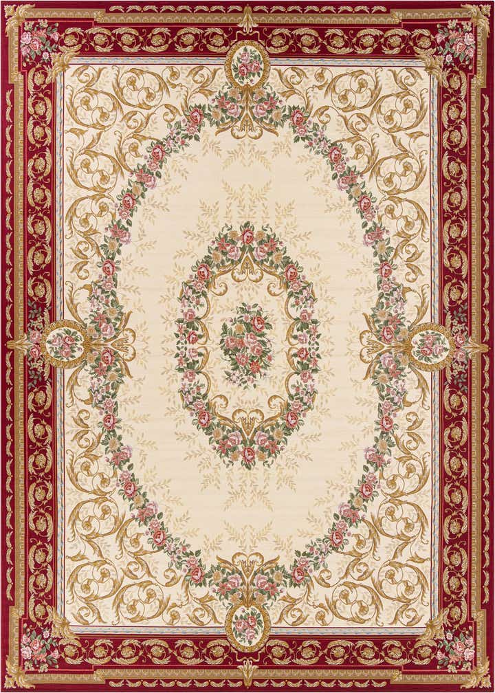 10' x 14' Easy-Clean Traditional Indoor / Outdoor Rug