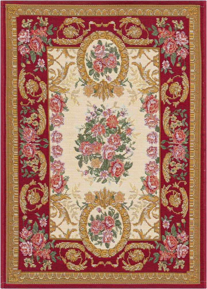2' x 3' Easy-Clean Traditional Indoor / Outdoor Rug