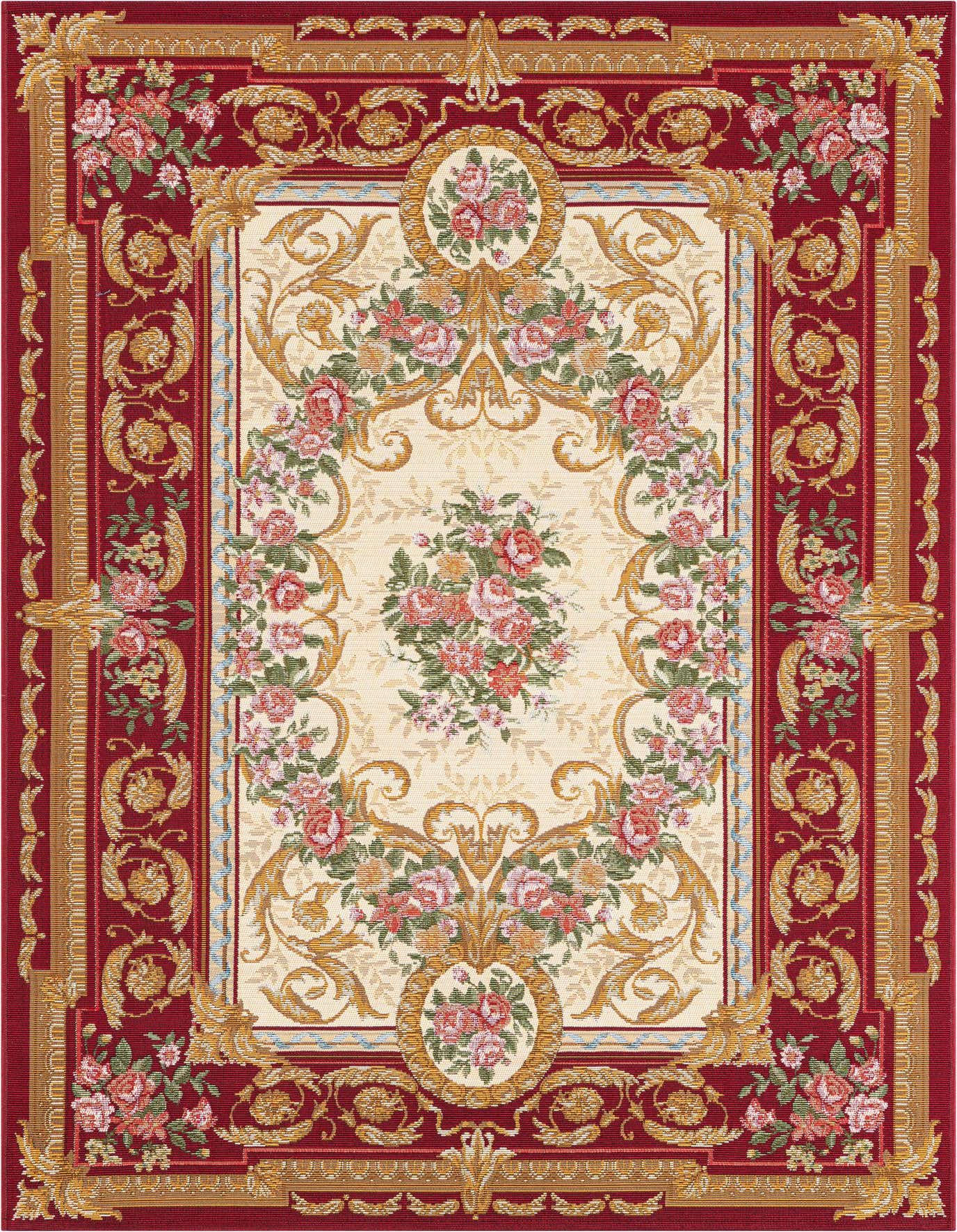 4' x 6' Easy-Clean Traditional Indoor / Outdoor Rug