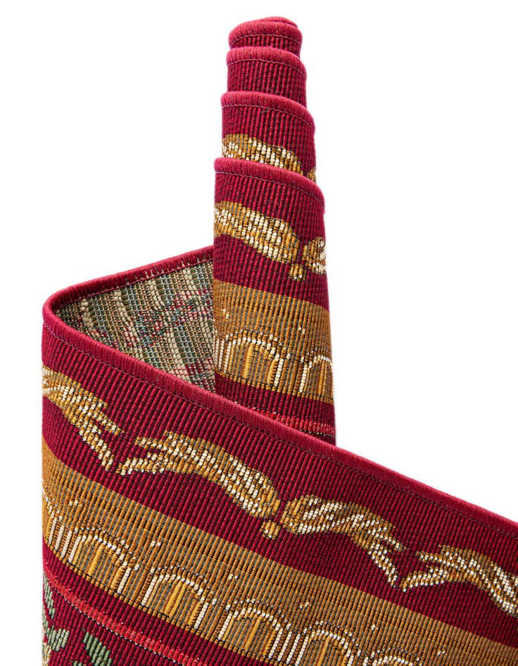 Detail image of 4' x 6'  Washable Traditional Indoor / Outdoor Rug