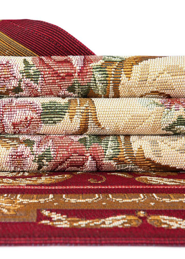 5' x 7' Easy-Clean Traditional Indoor / Outdoor Rug