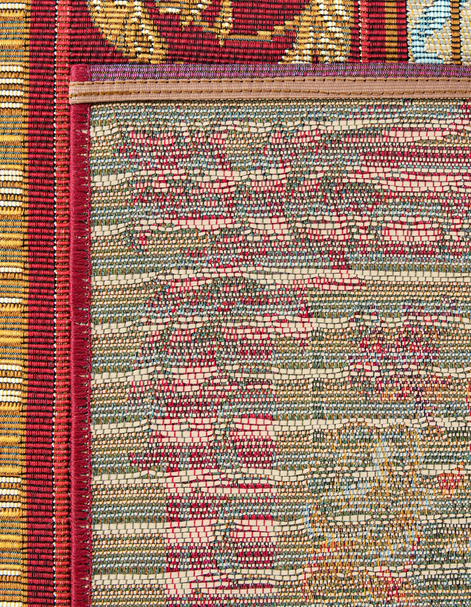 2' x 8' Easy-Clean Traditional Indoor / Outdoor Runner Rug