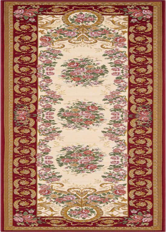 2' 7 x 10' Easy-Clean Traditional Indoor / Outdoor Runner Rug