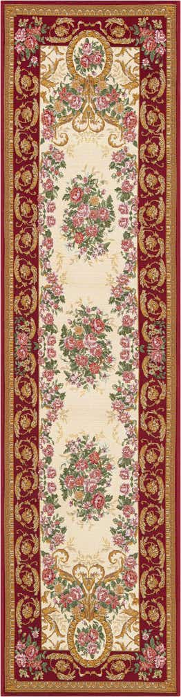 2' x 8' Easy-Clean Traditional Indoor / Outdoor Runner Rug
