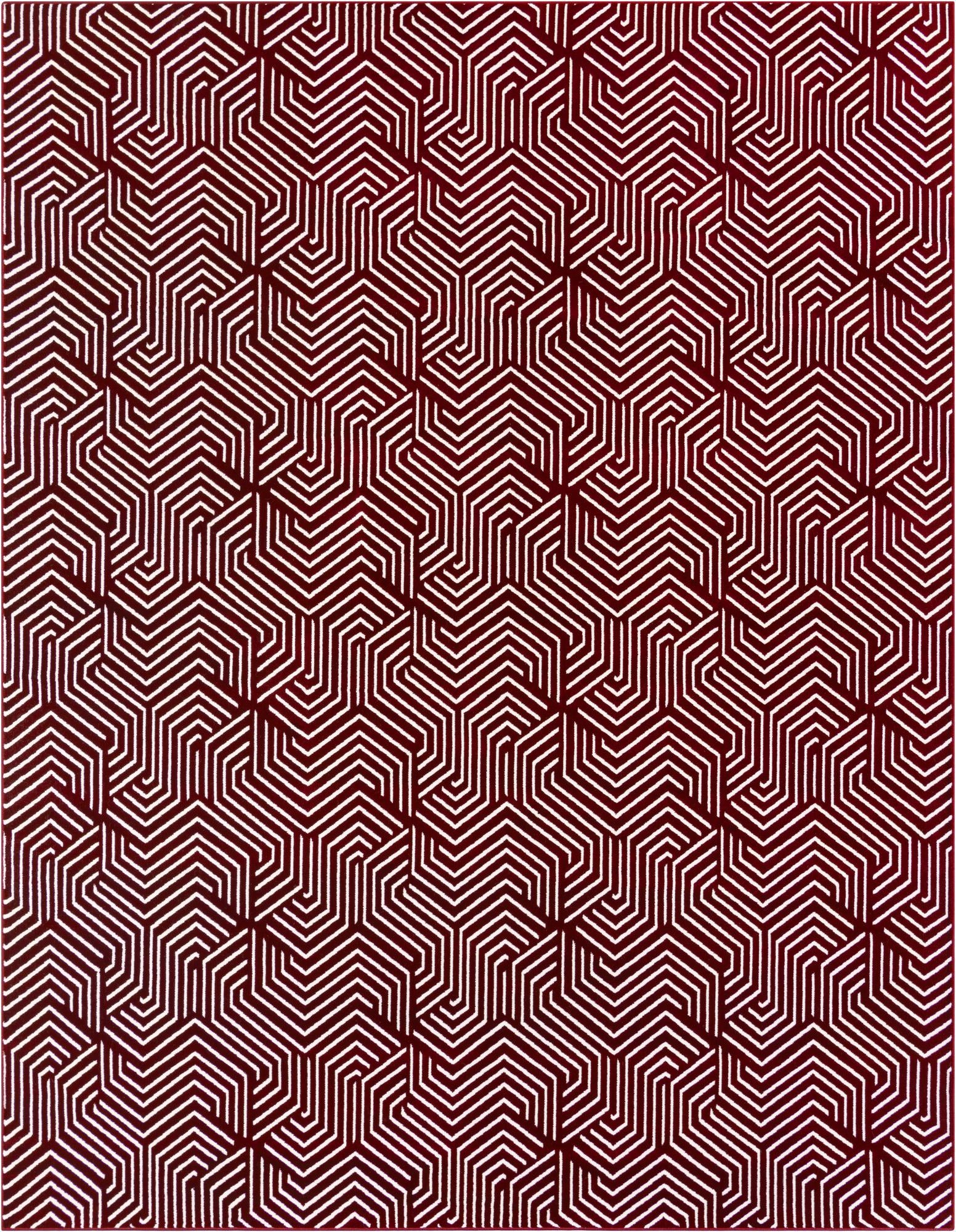 Rug Burgundy Red Swatch link