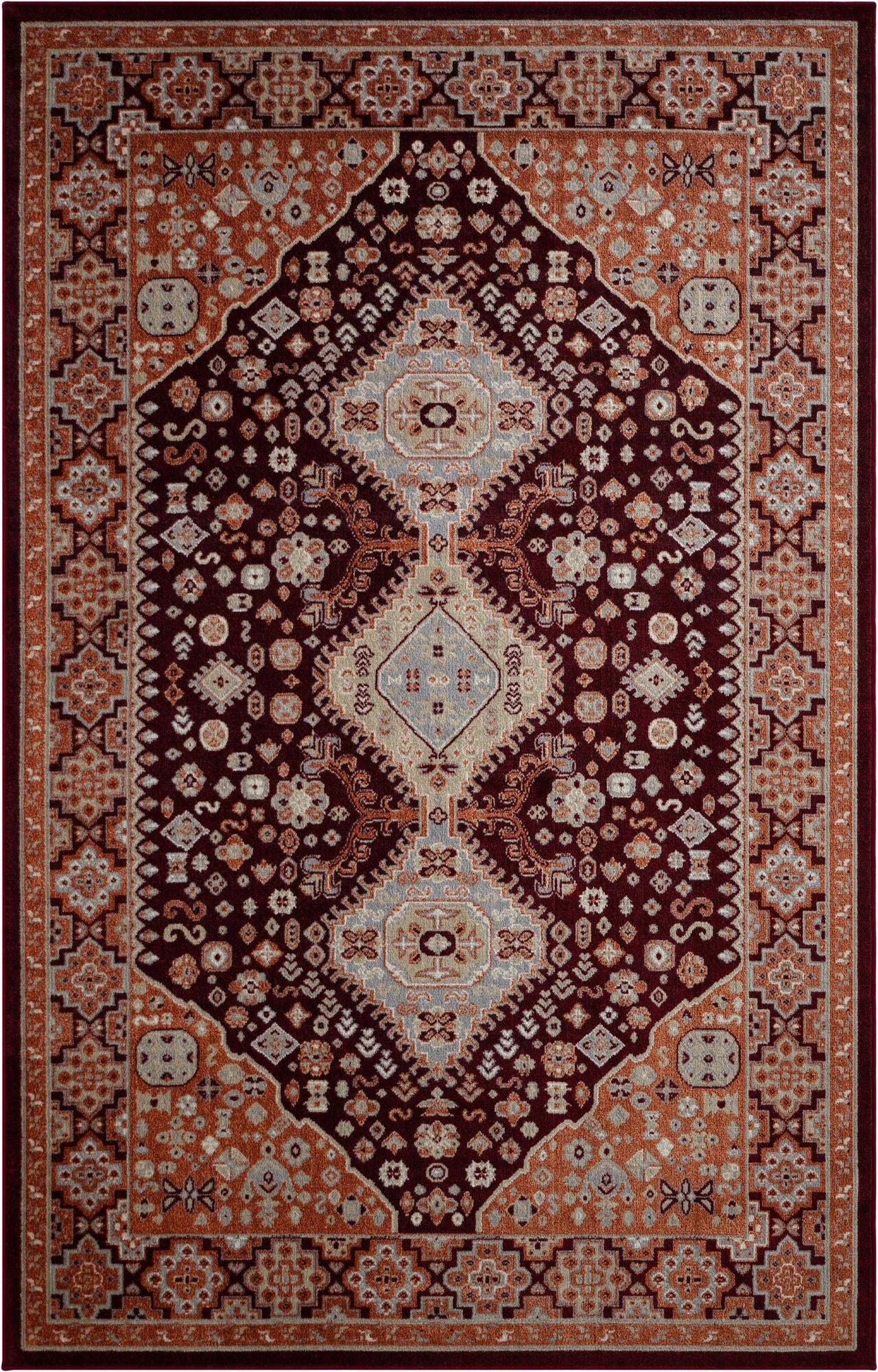 Rug Burgundy Red Swatch link