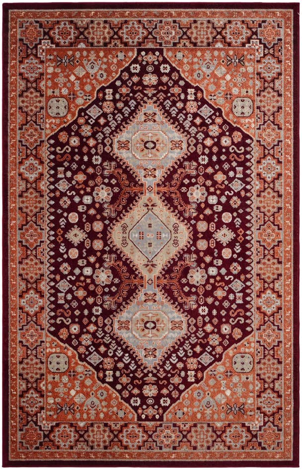 Detail image of 5' 3 x 8' Kamala Washable Rug