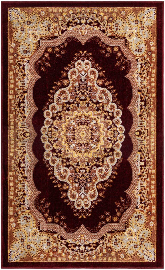 Detail image of 3' 3 x 5' 3 Kamala Washable Rug