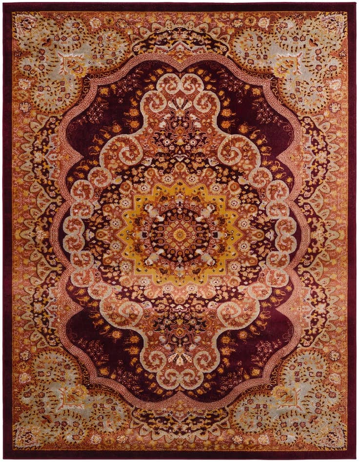 Detail image of 6' x 9' Kamala Washable Rug