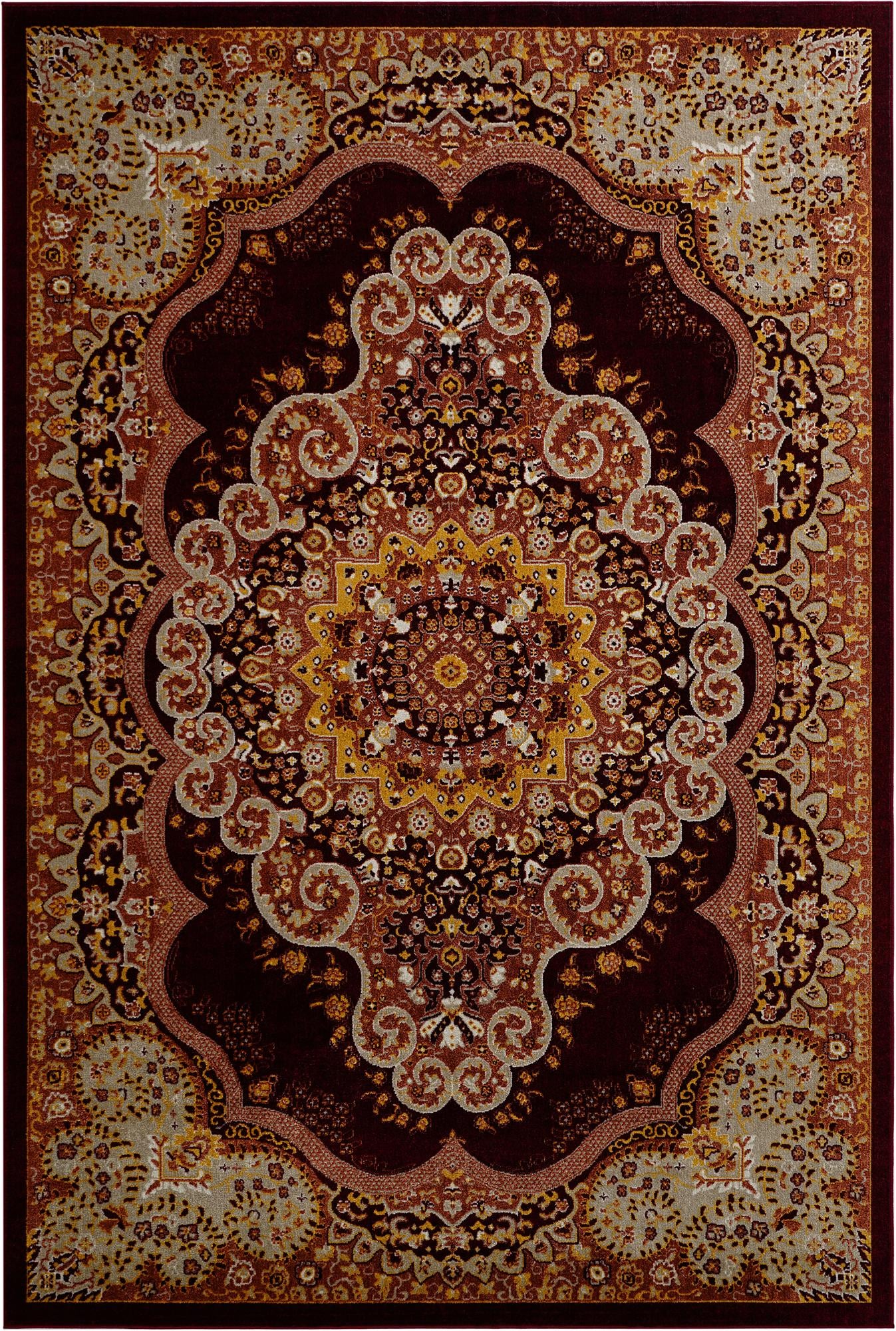 Rug Burgundy Red Swatch link