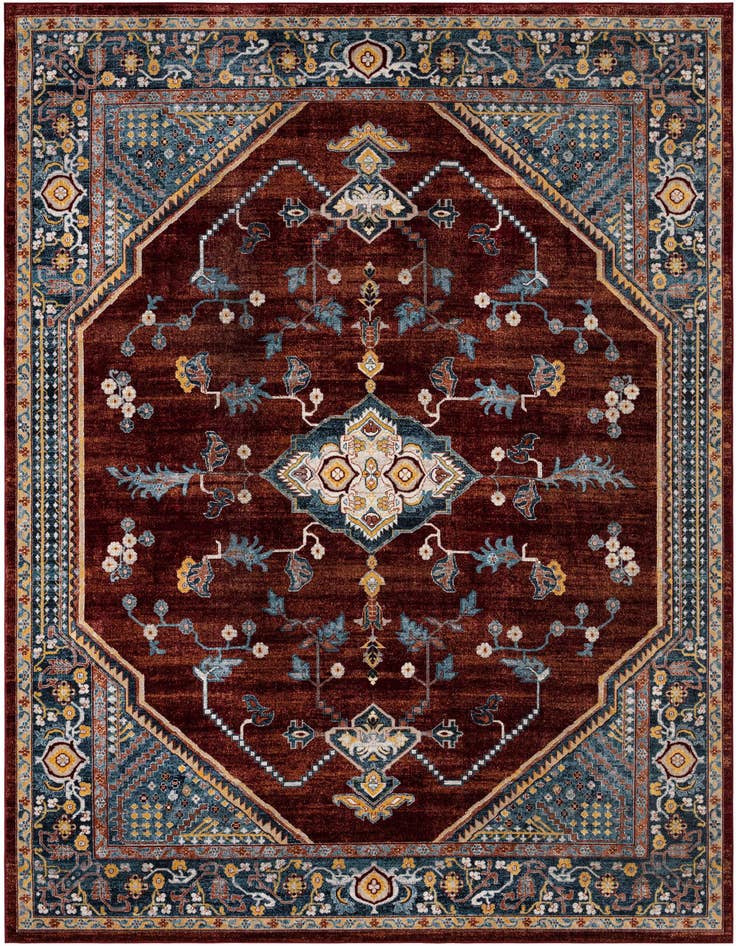 Detail image of 10' x 14' Kamala Washable Rug